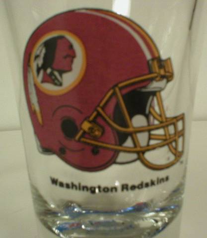 Washington Redskins Tall Flared Shot Glass