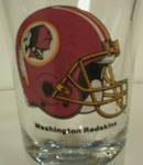Washington Redskins Tall Flared Shot Glass
