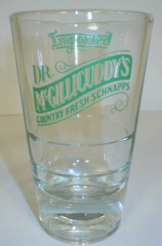Dr. McGillicuddy's Country Fresh Schnapps Advertising Shot Glass