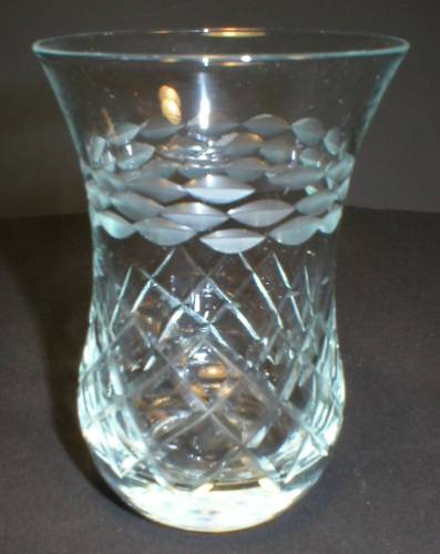 Pretty Little Cut Glass Posey Vase