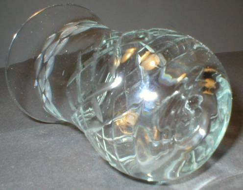 Pretty Little Cut Glass Posey Vase