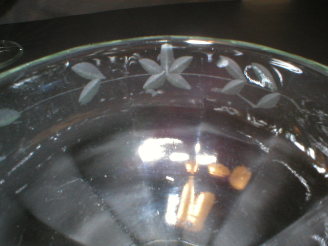 Duncan & Miller Rib Optic Cut Glass Stemmed Sherbert