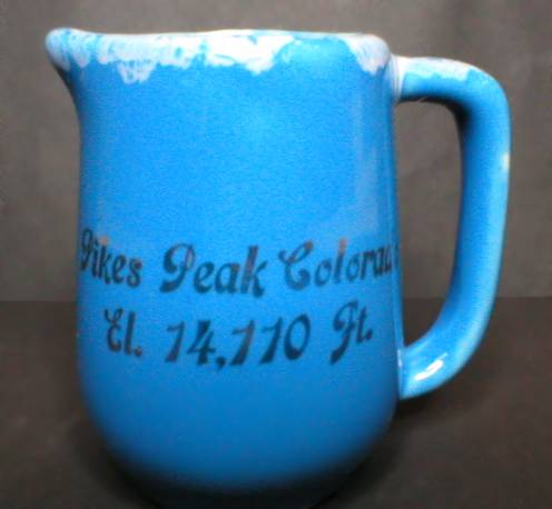 Pikes Peak Colorado Souvenir Creamer
