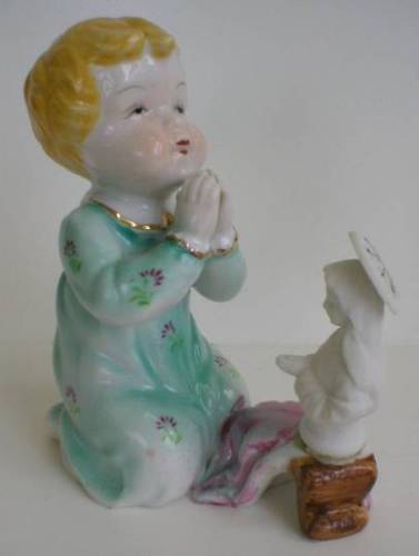 Sweet Camille Naudot Praying Child Figurine