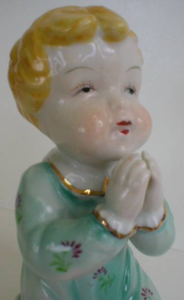 Sweet Camille Naudot Praying Child Figurine
