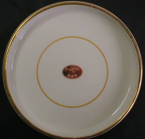 Very Nice B&R Logo Advertising Ashtray