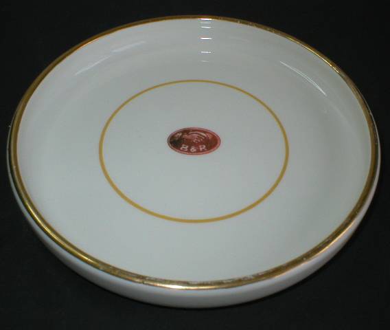 Very Nice B&R Logo Advertising Ashtray