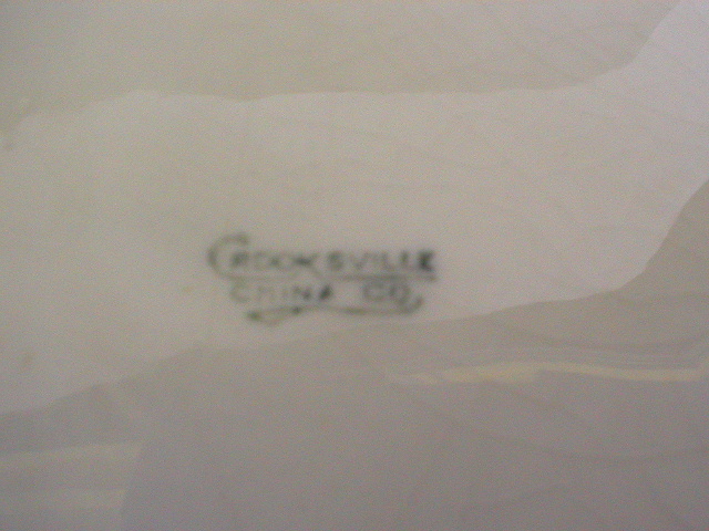 Gorgeous Crooksville China Square Covered Cassarole