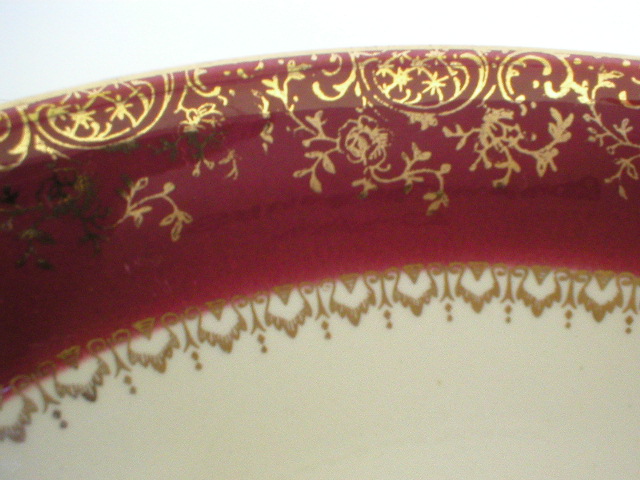 Salem China Bird of Paradise & Basket of Flowers - Saucer