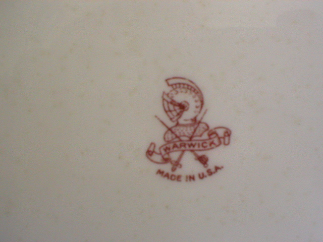 Beautiful Warwick China Large Platter - June Bride