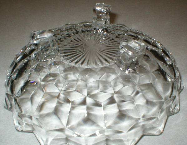 Fostoria American Pattern 3-Toed Bon Bon
