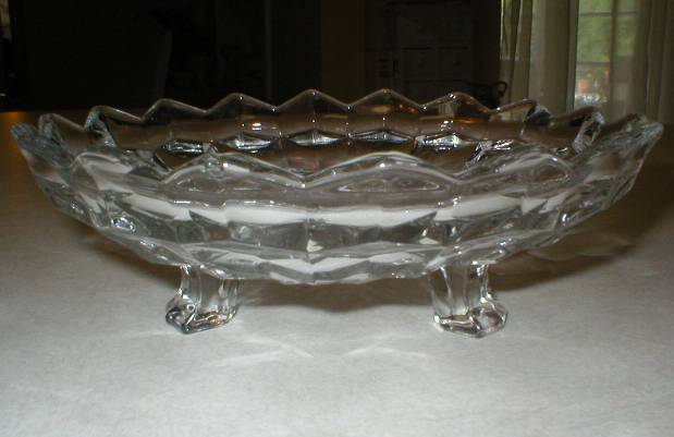 Fostoria American Pattern 3-Toed Bon Bon