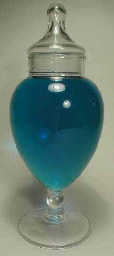 Nice Footed Show Globe Apothecary Candy Jar