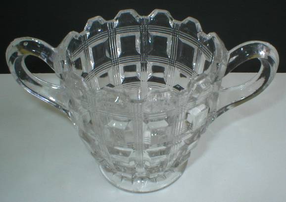 Westmoreland Pattern #124 Berlin Open Sugar Bowl