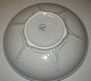 Homer Laughlin Fiesta Presentation Bowl - Gray