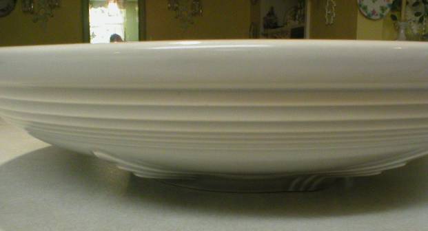 Homer Laughlin Fiesta Presentation Bowl - Gray