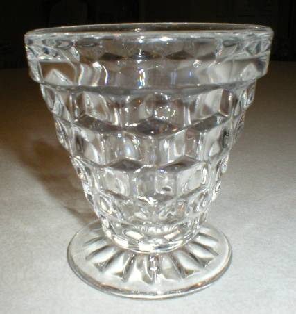 Fostoria American 3oz Cone Footed Shrimp Cocktail Cup