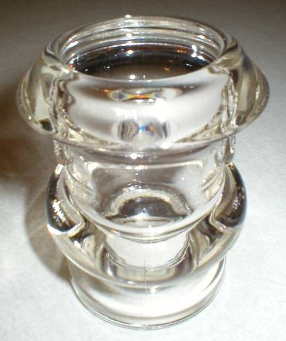 Cute Figural Glass Cigarette Urn