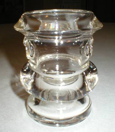 Cute Figural Glass Cigarette Urn