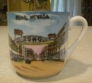 1930's Miniature Reno Nevada Souvenir Mug
