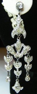 1920s Art Deco 4-Pc Rhinestone Parure Set