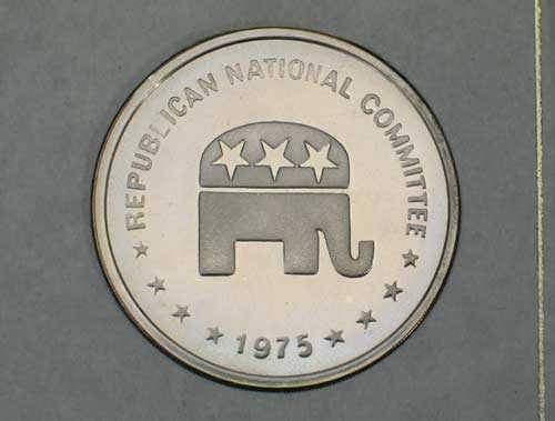 Sterling Republican Commemorative Coin~Gerald Ford