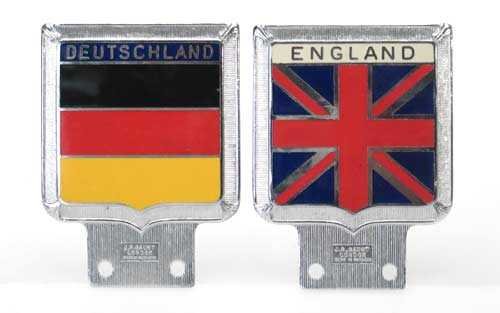 England & Deutschland ~ Bumper Ornaments