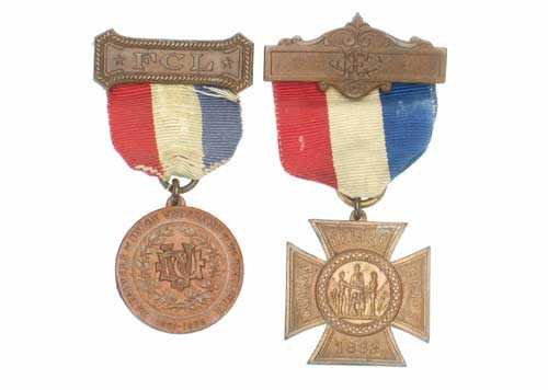 Vintage Women's Masonic Medals