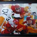 Framed Football Print - Joseph Wahl