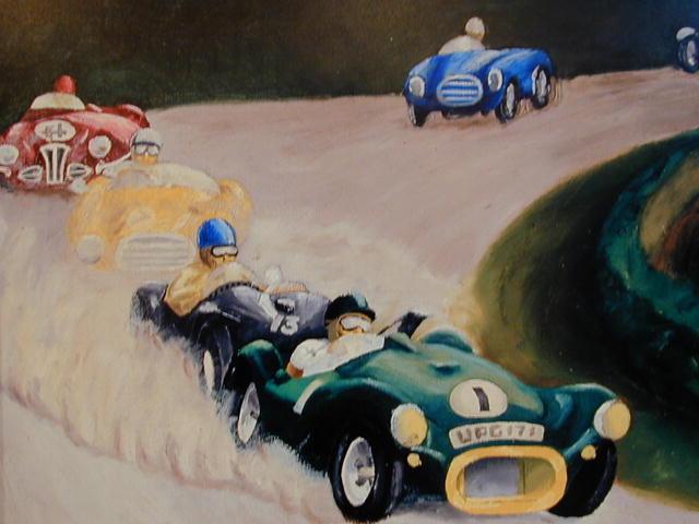 Framed Racecar Print - Joseph Wahl