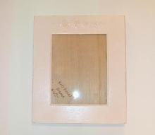 8 x 10 Frame with Floral Applique