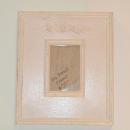 4 x 6 Frame with Floral Applique