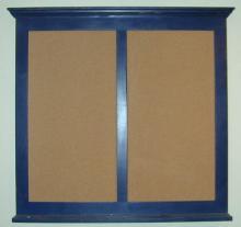 Double Crown Top Corkboard or Chalkboard