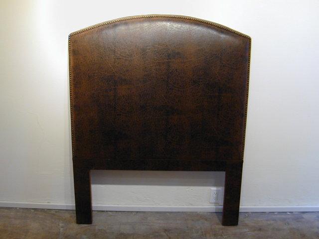 Faux Leather Headboard
