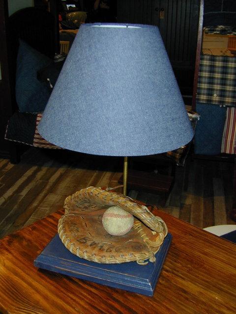 Boy's Baseball Lamp