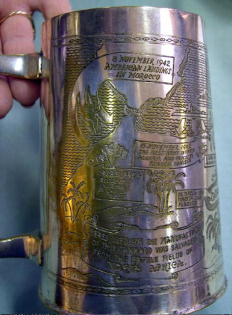 WWII Mug North Africa Campaign