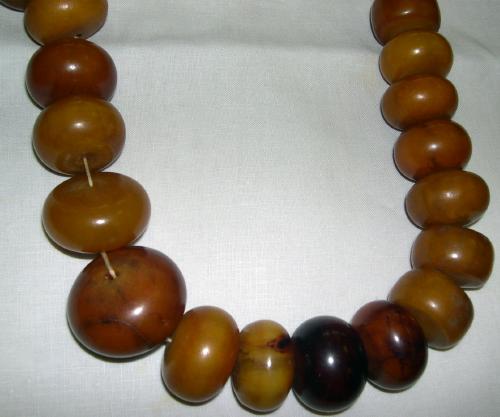 String of Amber Beads