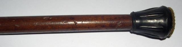 Ivory top lignum vitae stick