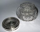 Sterling Top Dresser Jar