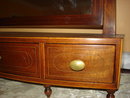 Inlaid Mahogany Shaving Stand.