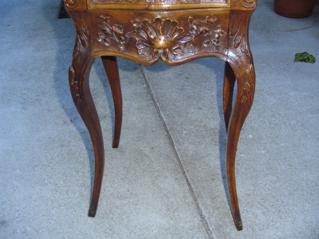 French Provincial Oak Nightstand