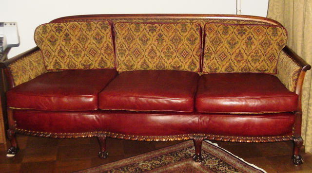 Mahogany Sofa