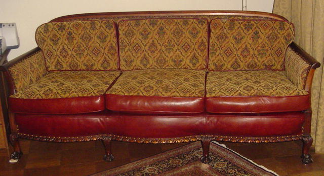Mahogany Sofa