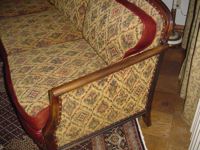 Mahogany Sofa