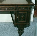 Baroque Mahogany Desk
