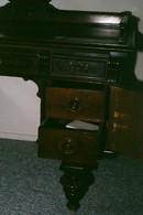 Baroque Mahogany Desk