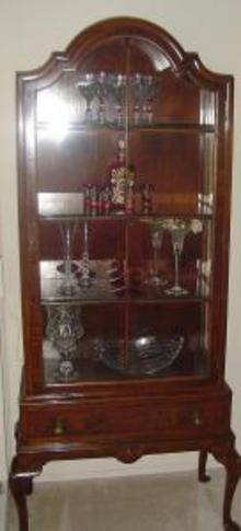 Irish Georgian Display Cabinet