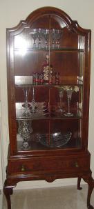 Irish Georgian Display Cabinet