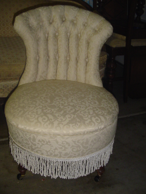 Victorian Boudoir Chair