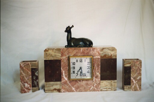 Art Deco Marble Clock